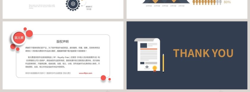 商务简约大气广告设计PPT模板第4张