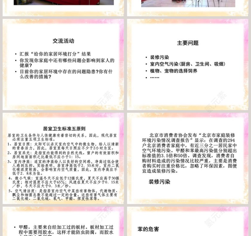 家居环境与健康教学ppt课件第2张