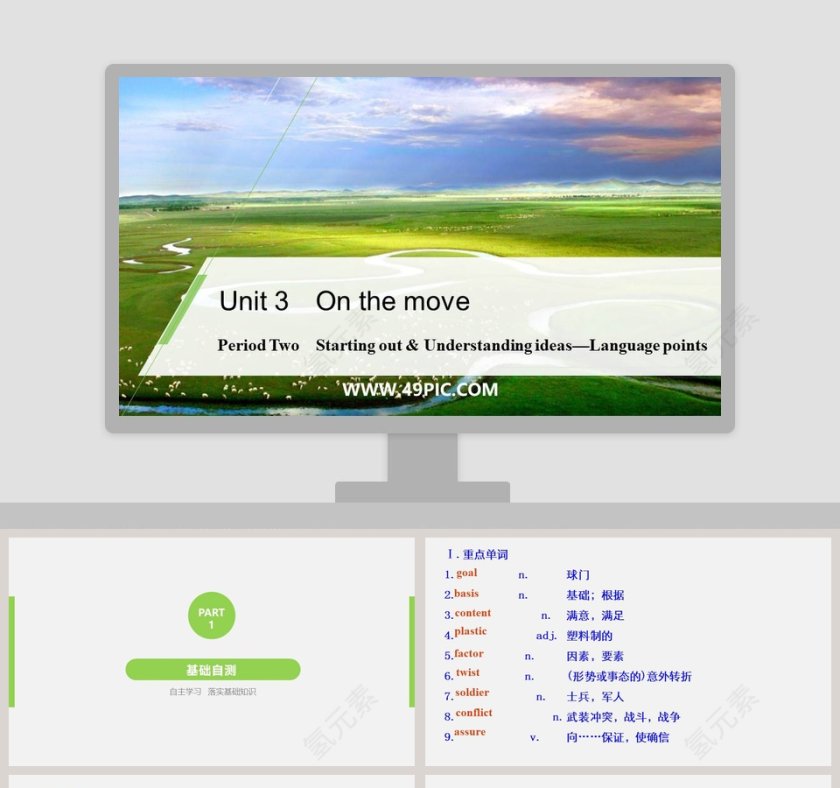 Unit 3-On the move教学ppt课件第1张