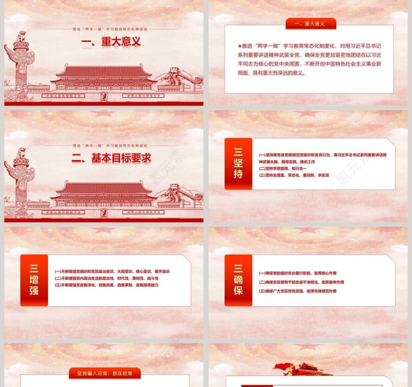 学习教育常态化制度化PPT第2张