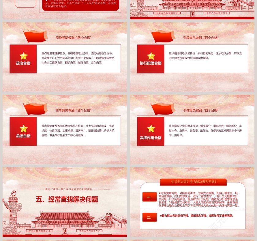 学习教育常态化制度化PPT第4张