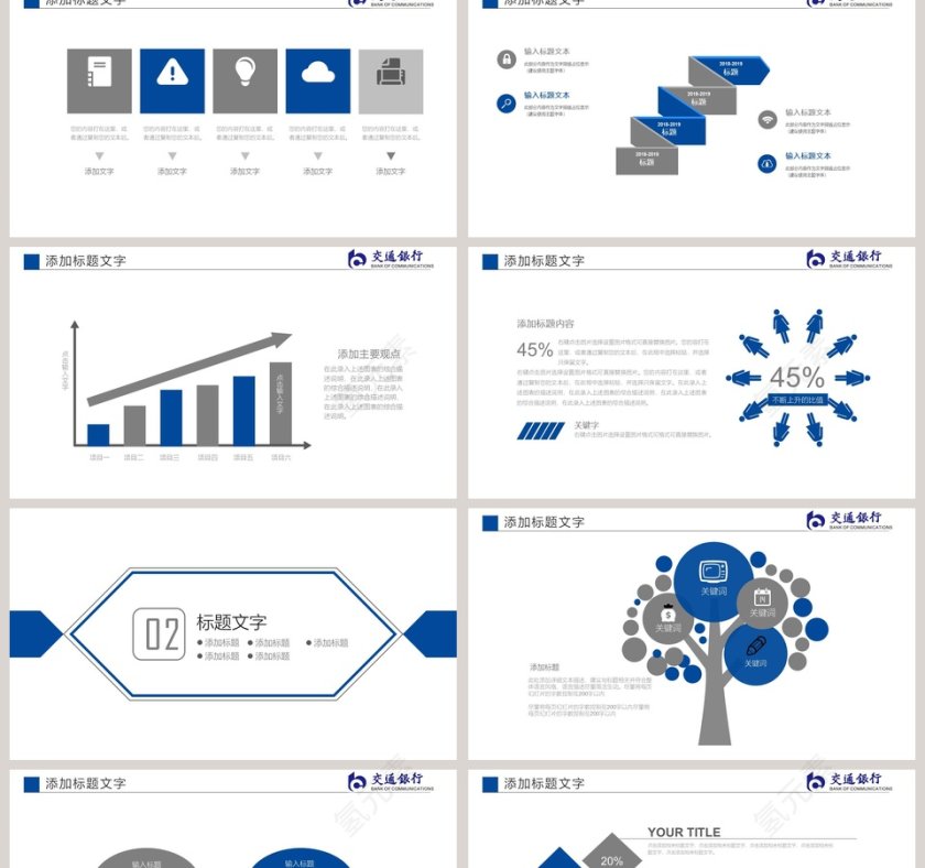 交通银行工作汇报总结模板第2张