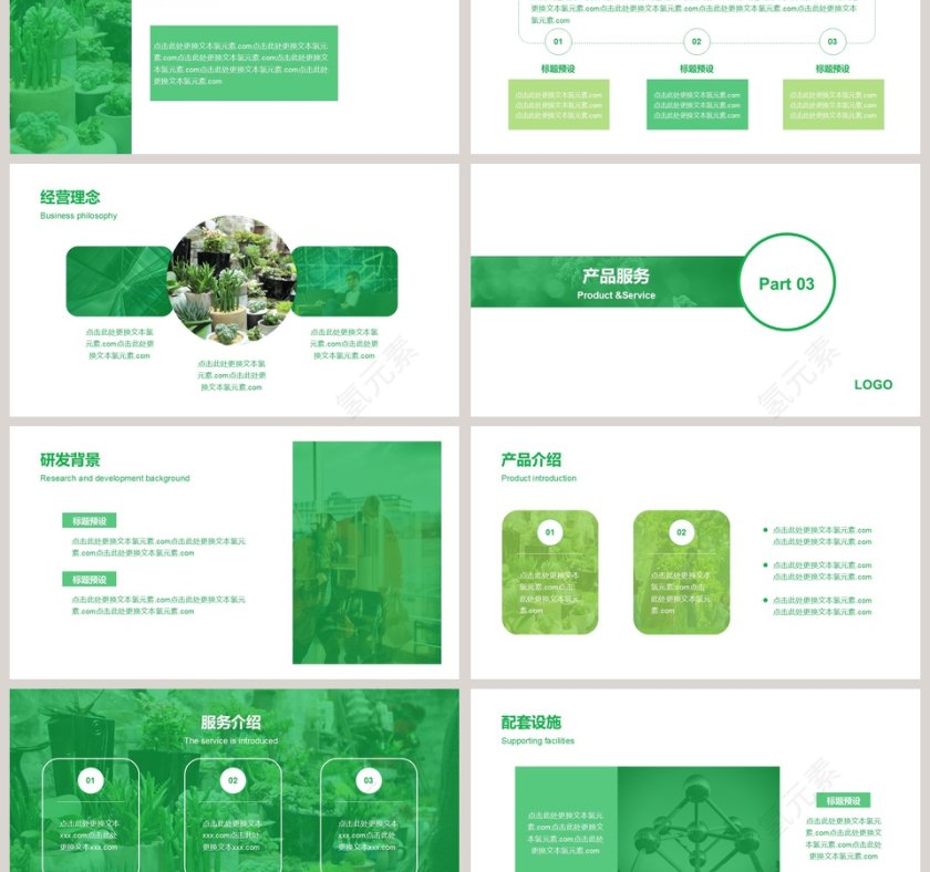 环保型企业品牌宣讲会环保PPT第3张