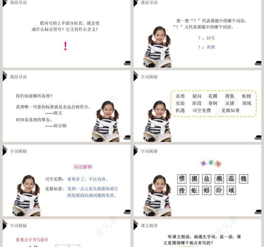 部编版六年级语文下册真理诞生于一百个问号之后PPT课件第2张