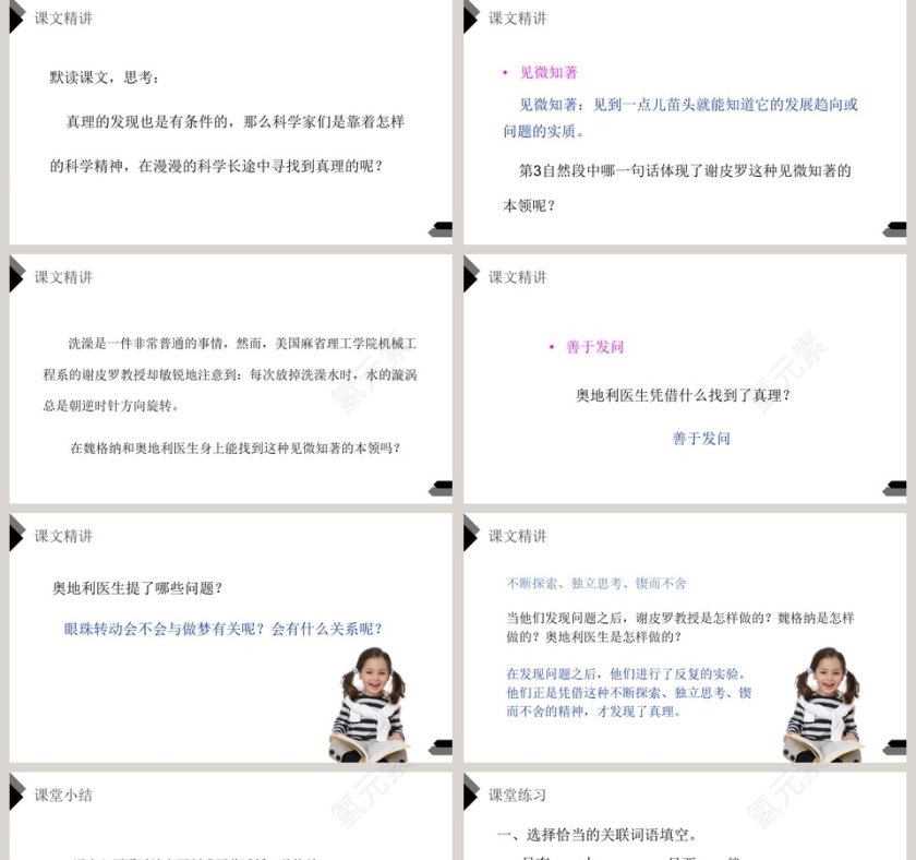 部编版六年级语文下册真理诞生于一百个问号之后PPT课件第5张