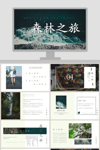 森林之旅PPT