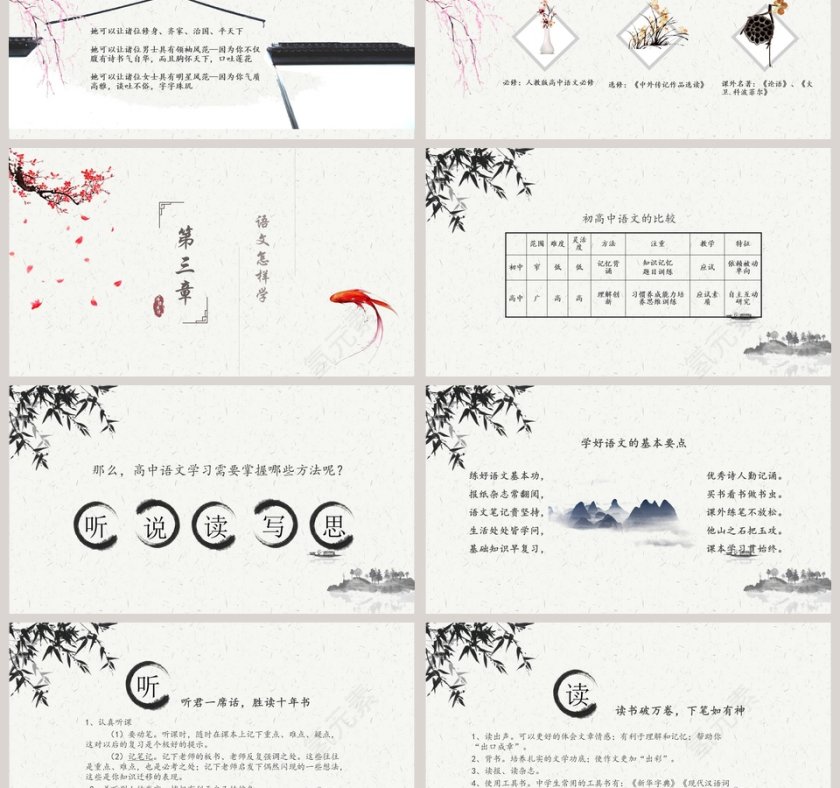 高中语文开学第一课PPT 第3张