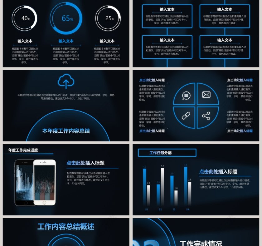 企业年度工作汇报总结PPT第2张