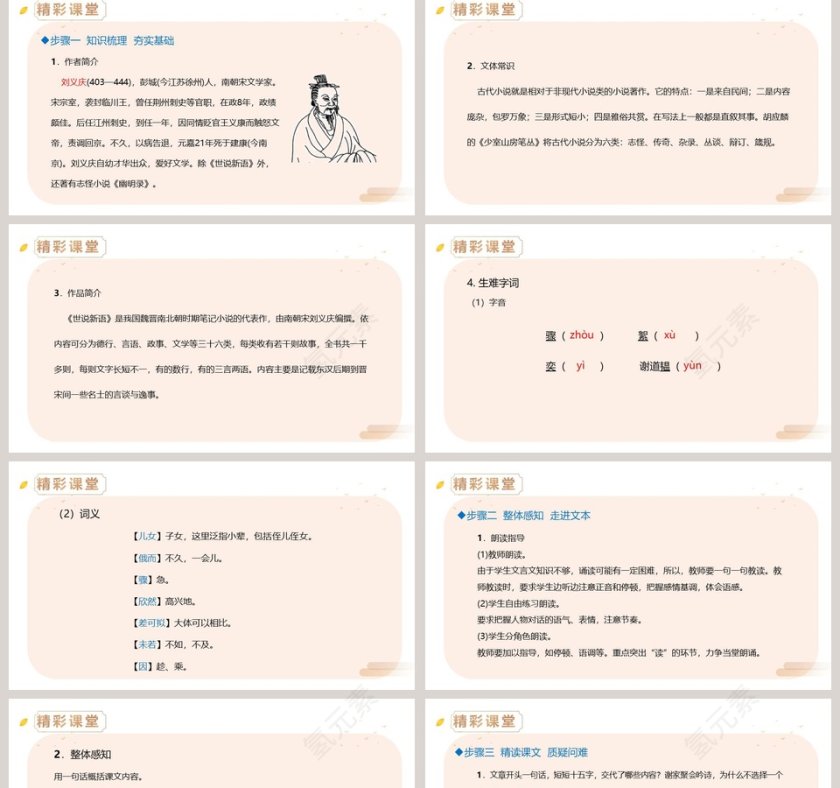 人教版七年级语文上册咏雪语文课件PPT第2张