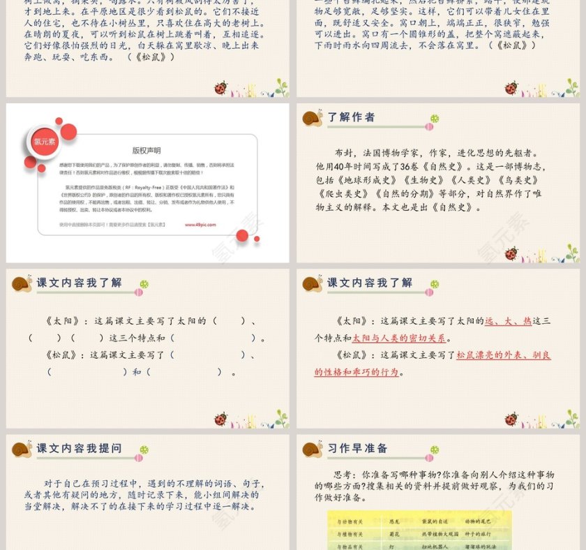 课文解析五年级语文上册太阳语文课件PPT第3张