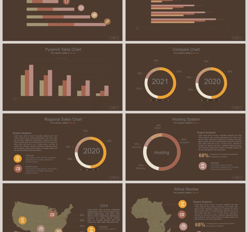 商务多彩可视化图表集第3张