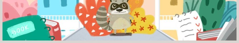 动物儿歌卡通教育PPT模板第6张