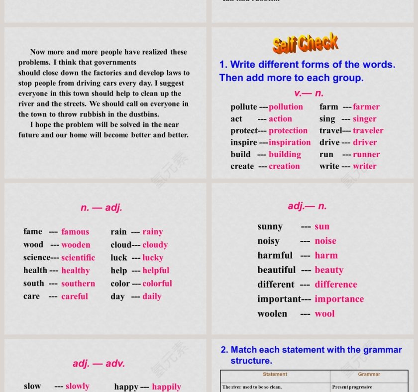 Section B  Period 4  3aSelf  Check-Unit 13教学ppt课件第4张