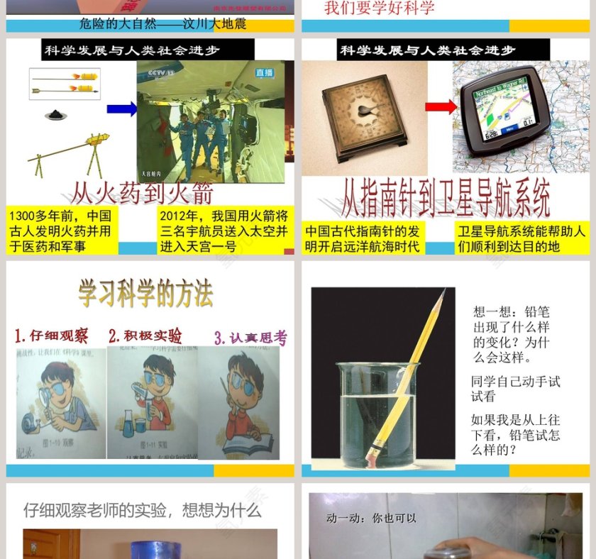 科学并不神秘:基于PPT模板的创意展示第4张