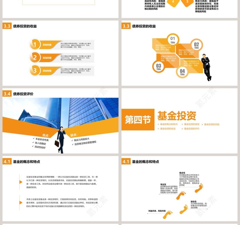 金融理财投资融资工作总结工作计划工作汇报PPT第4张