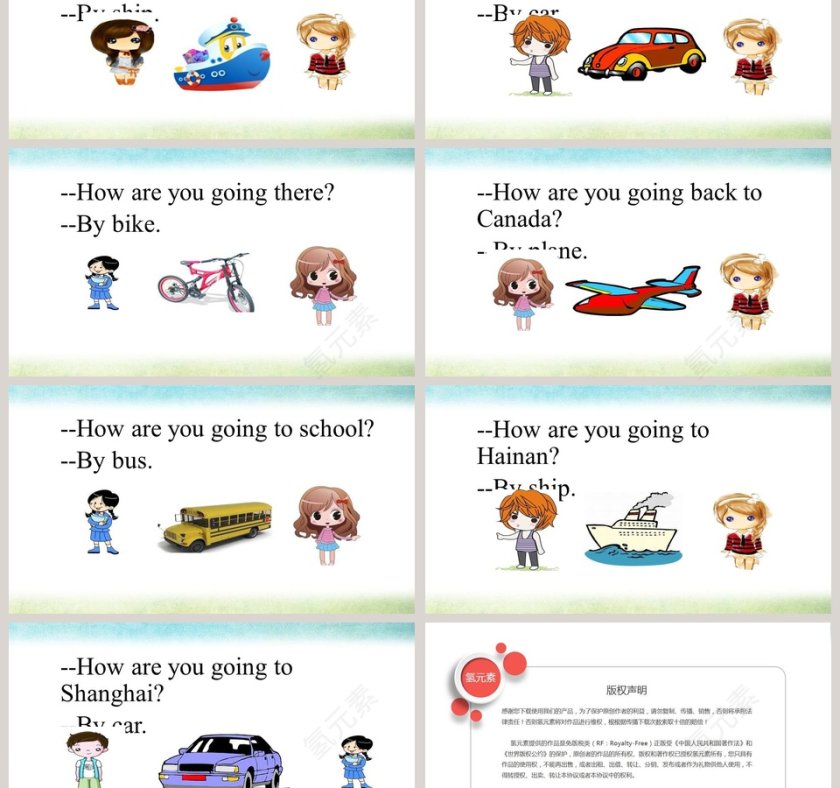 How are you going there-Unit 6  Travel教学ppt课件第3张