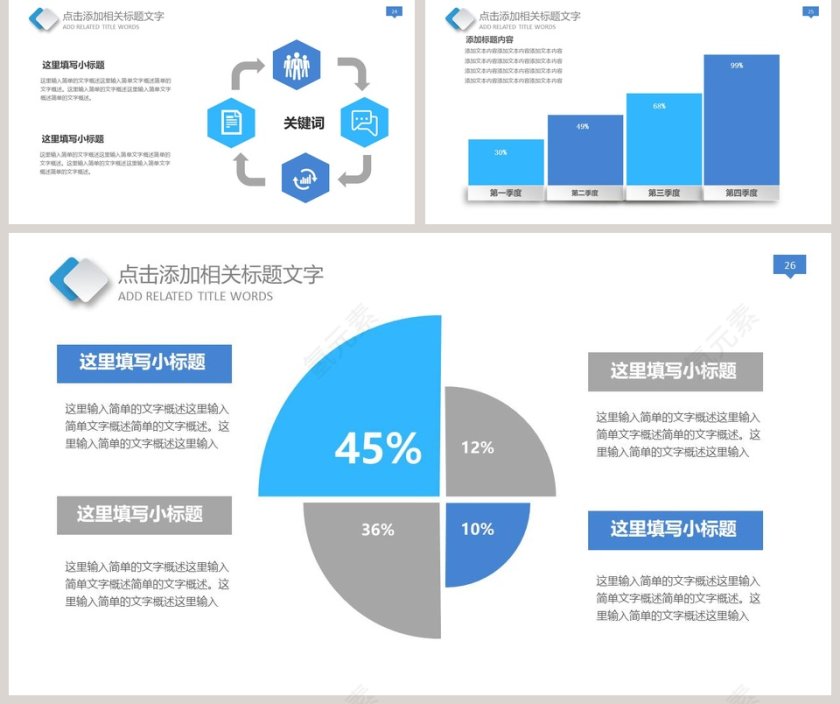 工作总结/汇报PPT第5张