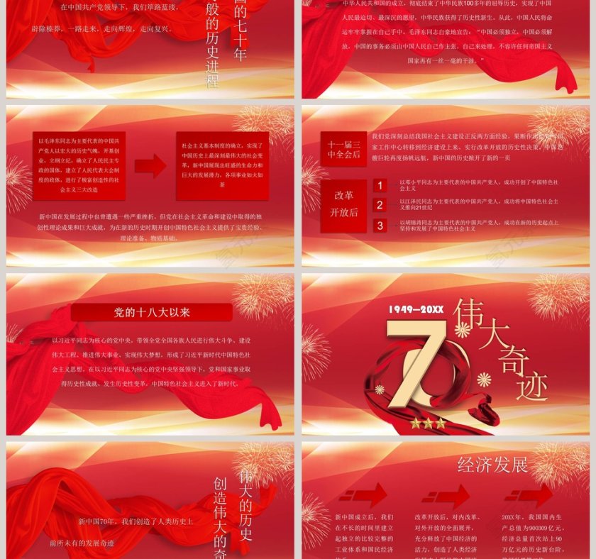 喜迎建国七十周年爱国教育ppt第3张