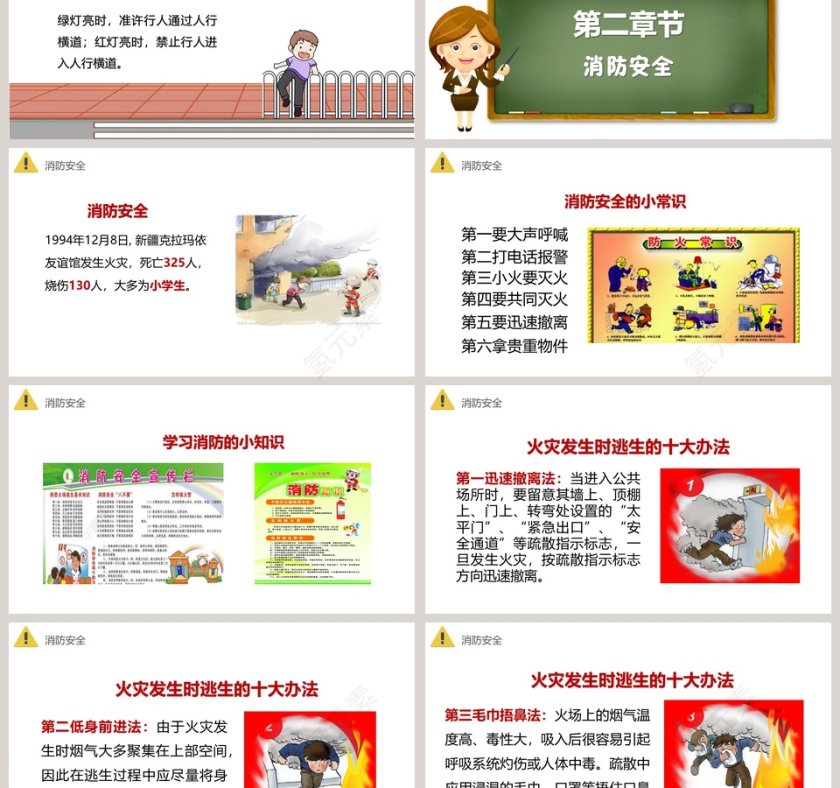 学生安全教育知识演讲开学第一课PPT第3张