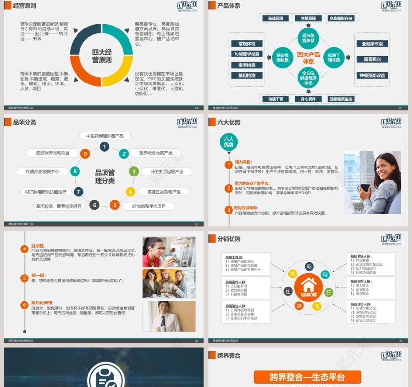 商业模式宣讲招商及公司推介PPT第5张