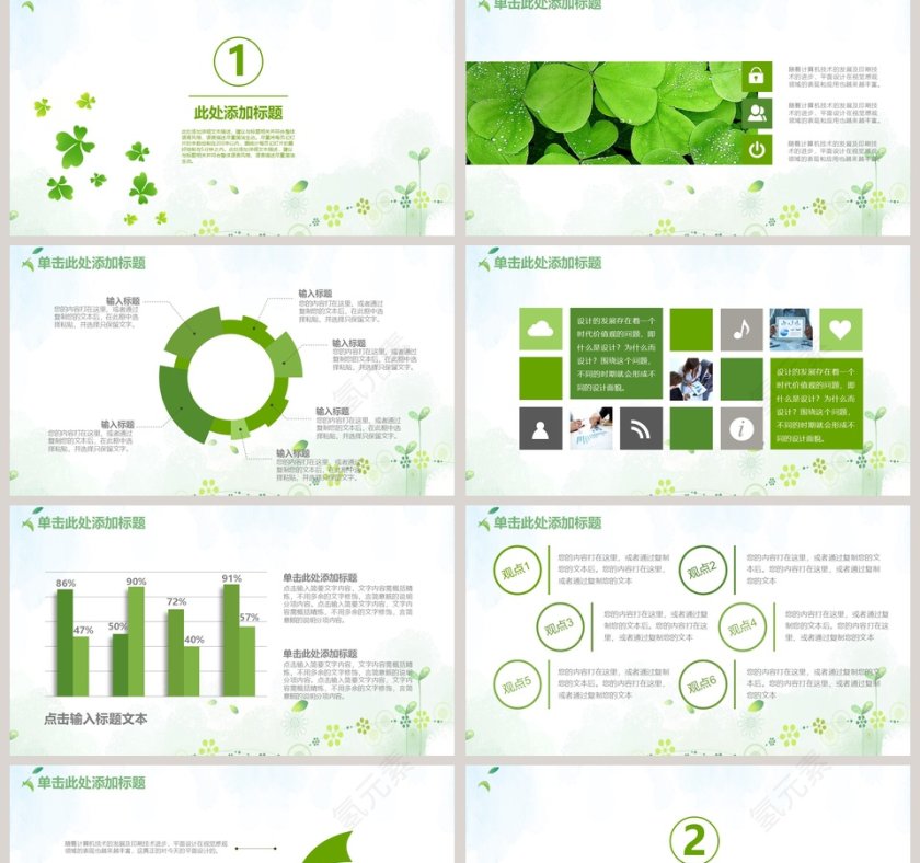 2019工作汇报年终总结PPT第2张