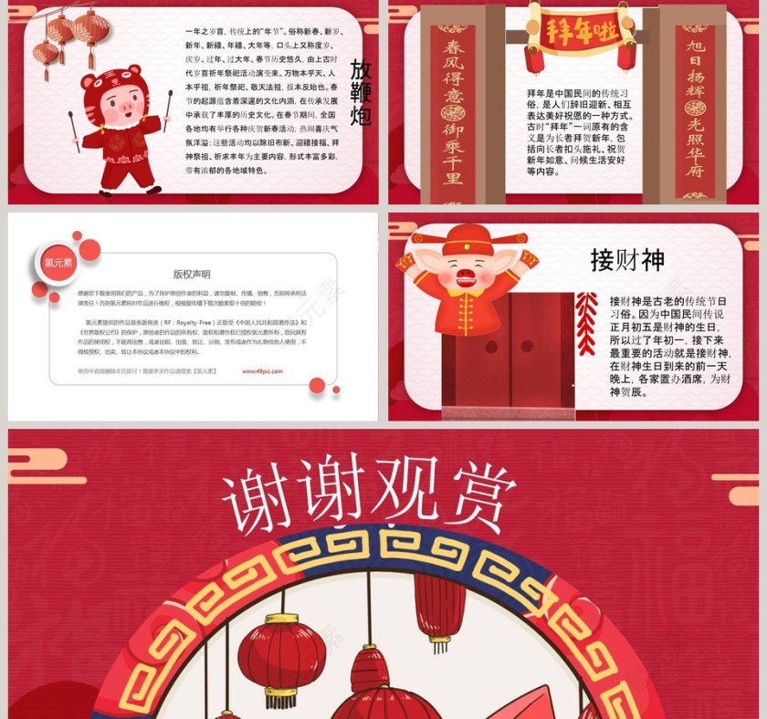 春节传统文化习俗ppt文化习俗介绍第5张