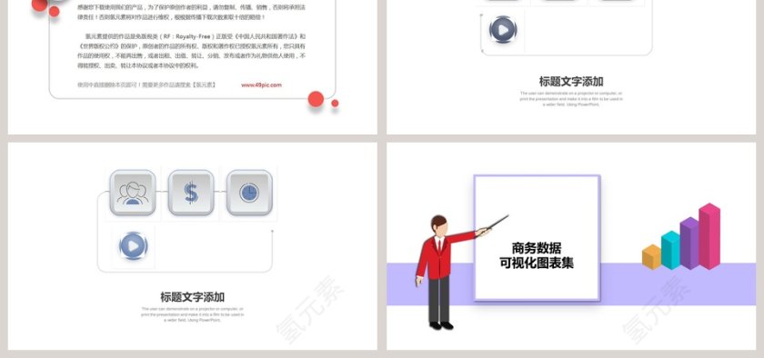 商务数据可视化图表集第6张