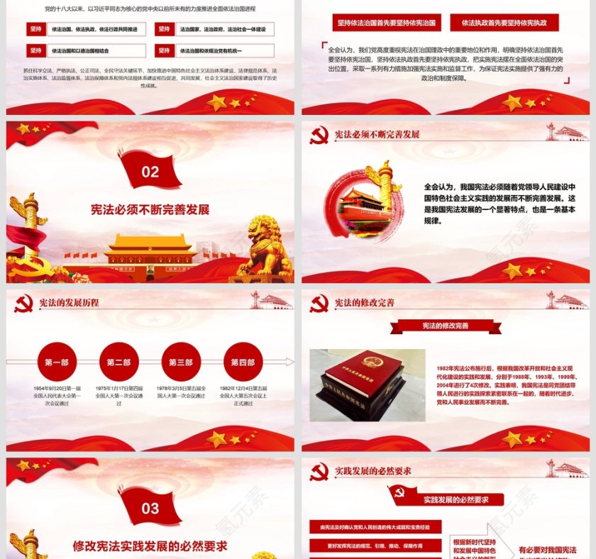 宪法修正案草案学习解读PPT第3张