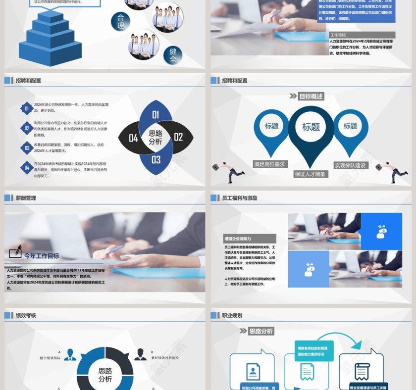 人力资源部述职报告ppt第3张