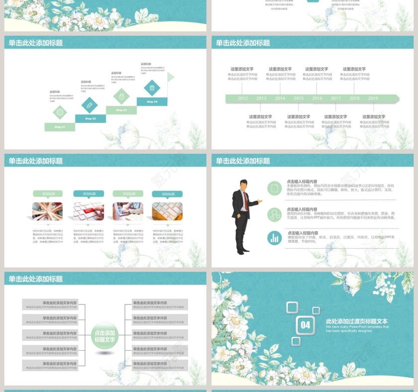 赢战2019年终总结PPT第4张