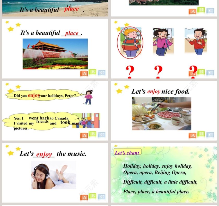 Unit 1 Winter Holidays-What did you do in the holidays教学ppt课件第4张