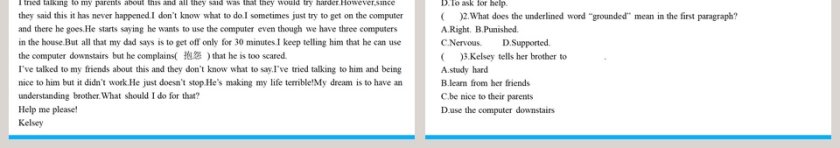 Growing up-Unit 4教学ppt课件第3张