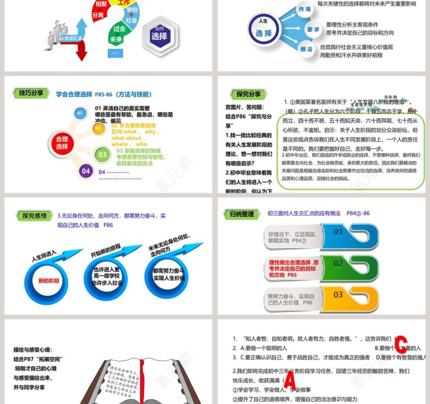 回望成长教学ppt课件第3张