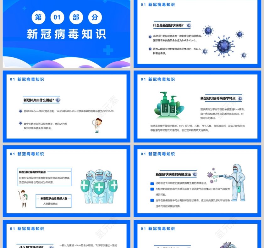 非必要不出境减少跨省出行春节新冠病毒防控指南PPT模板第2张