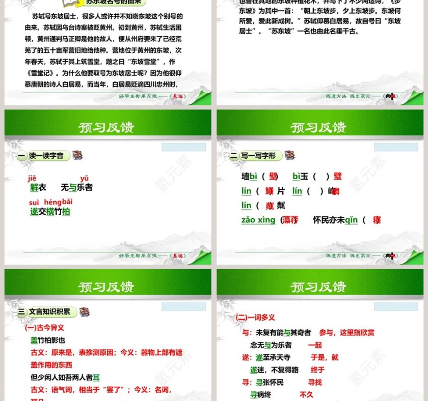 散文解析记承天寺夜游语文课件PPT第3张