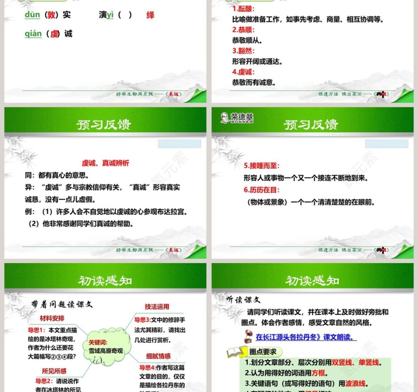 在长江源头各拉丹东PPT课件第3张