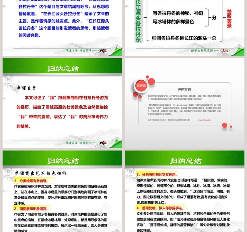在长江源头各拉丹东PPT课件第7张