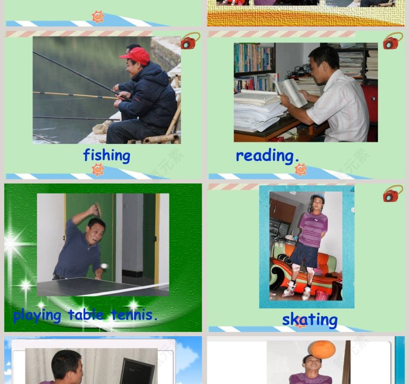 Unit 2-His hobby is drawing教学ppt课件第2张