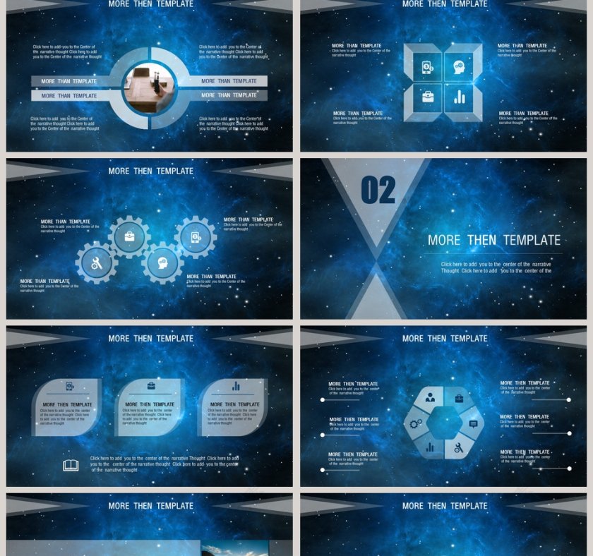 2019年度工作总结PPT模板 第2张