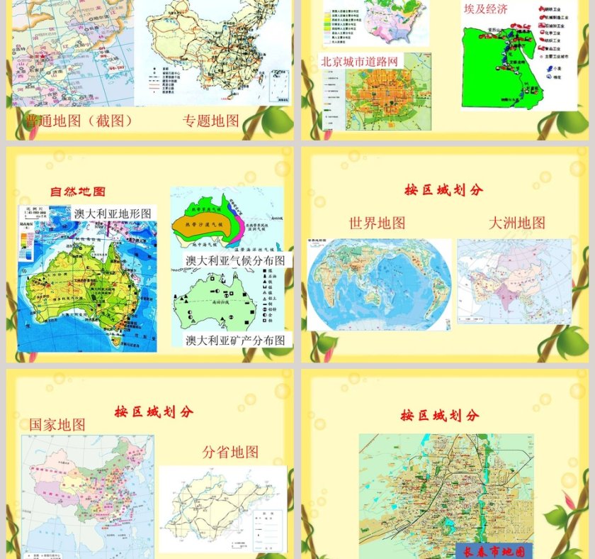 地图的阅读-第一章地球和地图教学ppt课件第5张