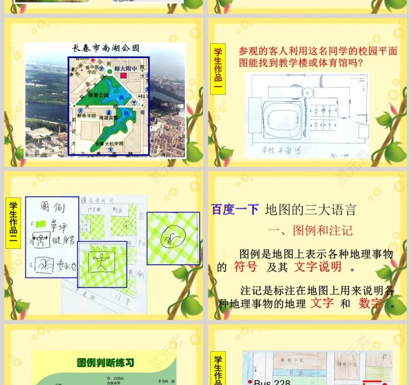 地图的阅读-第一章地球和地图教学ppt课件第8张