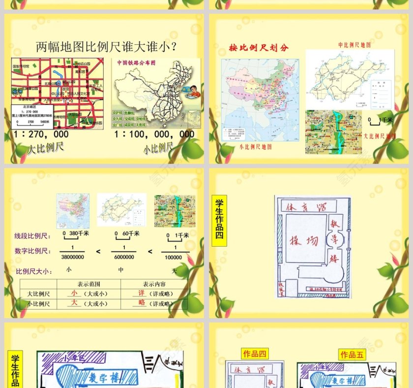 地图的阅读-第一章地球和地图教学ppt课件第10张