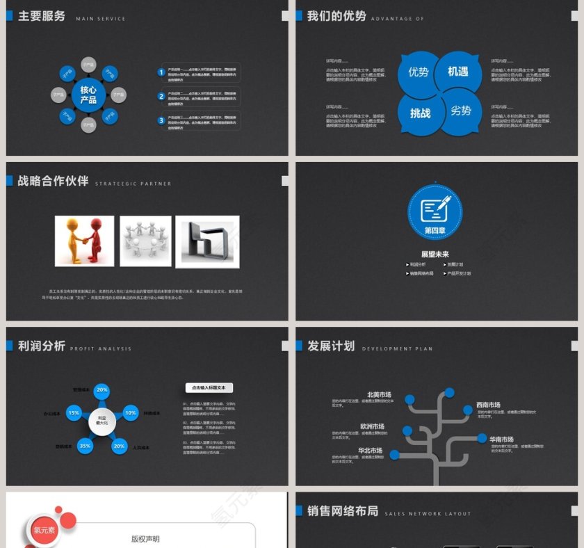 企业简介PPT模板第5张