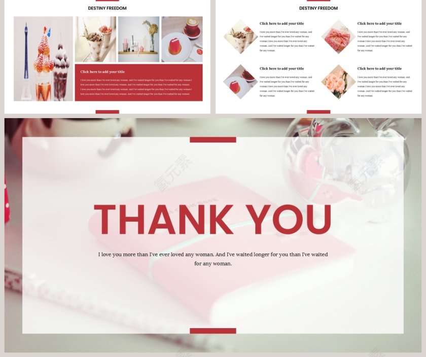 红色大气英语教学课件ppt第5张