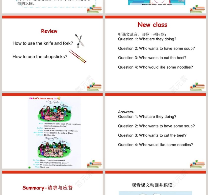 陕旅版英语五年级上册-Unit4 At Table教学ppt课件第2张