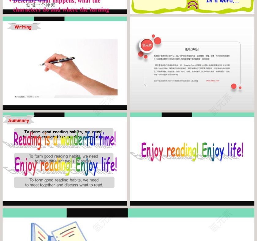 Unit 6TV programmesTask PPT模板使用指南第4张