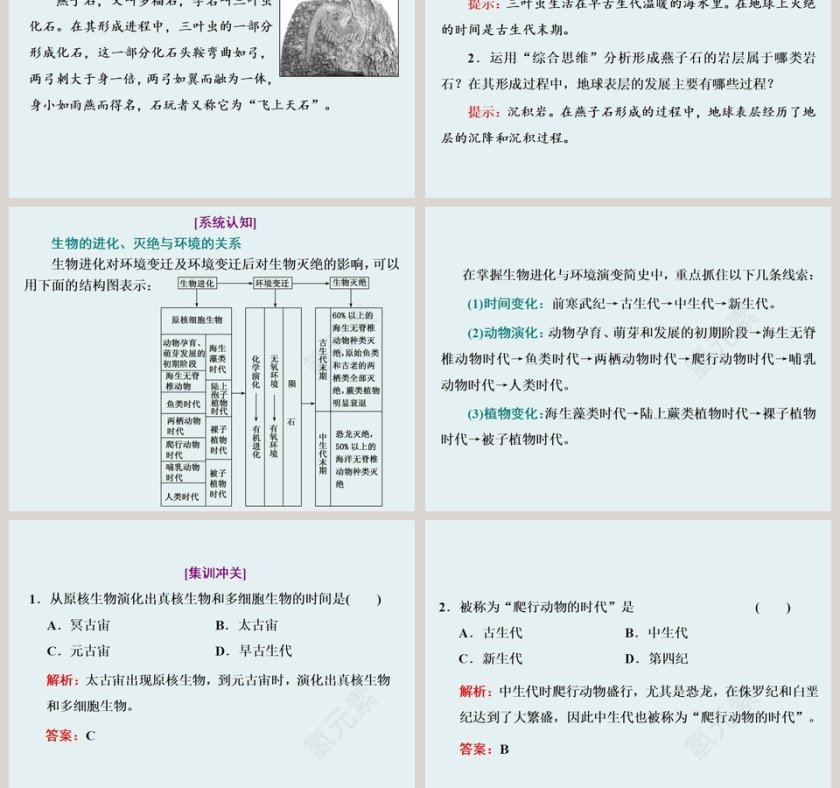 第四节地球的演化-宇宙中的地球教学ppt课件第5张