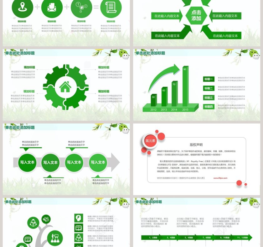 微信营销工作模板ppt第6张