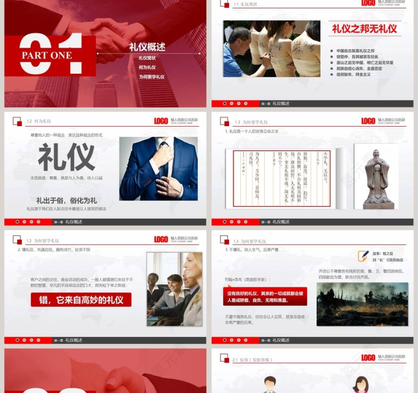 实用员工入职商务礼仪培训PPT第2张