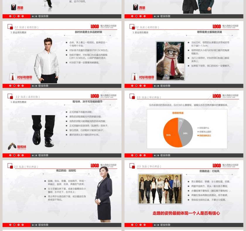 实用员工入职商务礼仪培训PPT第4张